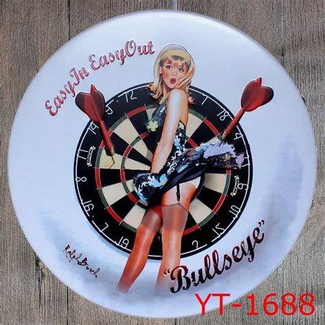 30X30CM Pin UP Vintage Home Decor Tin Sign For Wall Decor Metal Sign