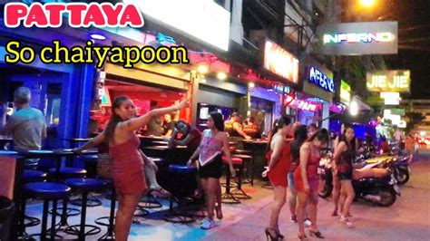 Pattaya Nightlifesoi Chaiyapoonapril 2022 Youtube