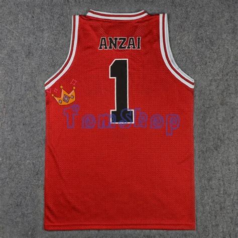 Slam Dunk Cosplay Shohoku 14 Mitsui Jersey Rojo Del Baloncesto