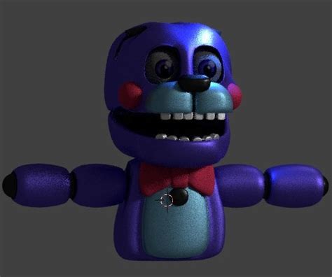 Fnafsl Bonnie Hand Puppet Model Wip Fivenightsatfreddys