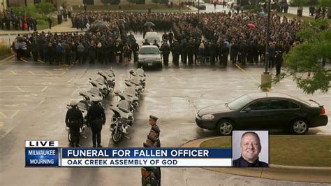 Thousands Attend Mpd Officers Funeral