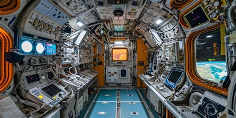 space shuttle interior stock  images  backgrounds