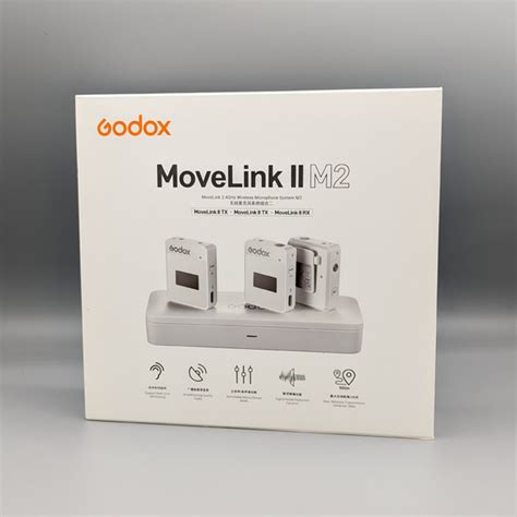 Микрофон петличный Godox Петличная радиосистема MoveLink II M2 - купить ...