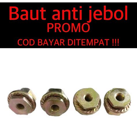 Jual Baut Mur Anti Jebol ADV Walnut Baut Mur Anti Jebol Windshield ADV