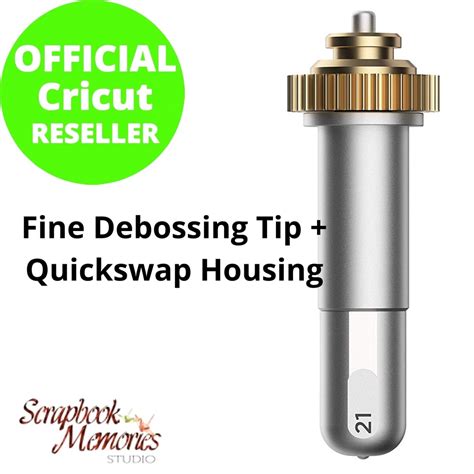 Cricut 2006835 Fine Debossing Tip QuickSwap Housing Shopee Malaysia