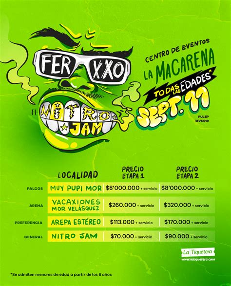 FERXXO NITRO JAM La Tiquetera