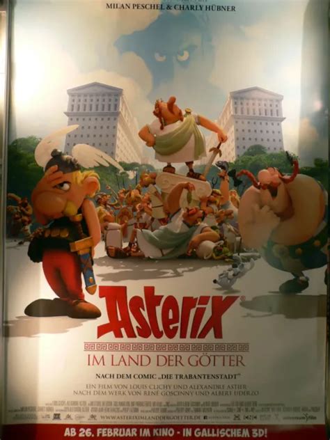 Asterix Im Land Der G Tter Filmposter X Cm Gerollt Eur