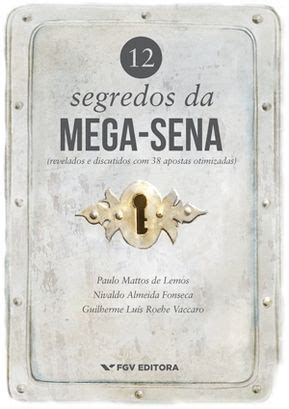 Livro 12 Segredos Da Mega Sena Loteria Book Cover Lottery Winner