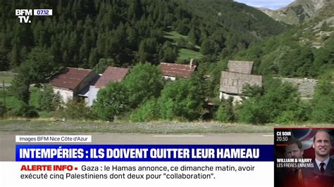 Alpes Maritimes Les Habitants Du Hameau Du Pra Appel S Vacuer