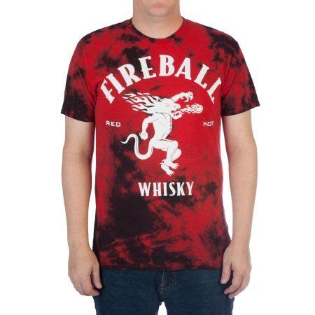 Men's fireball whiskey logo graphic tee - Walmart.com | Whiskey logo ...