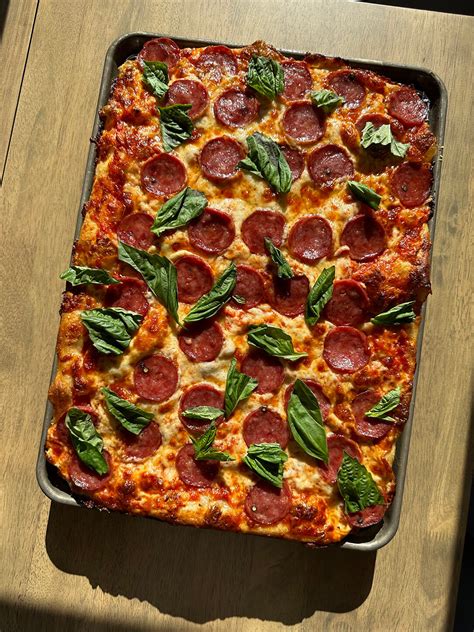 Sheet Pan Pizza Hailee Catalano Recipes Cafe Hailee