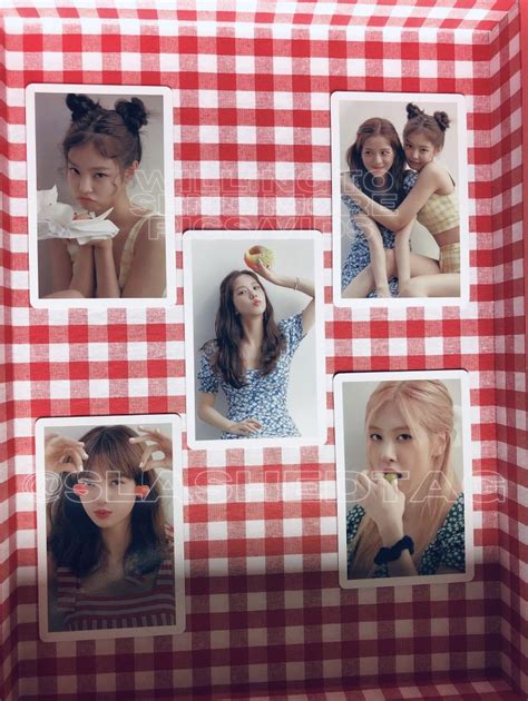 Photocard Blackpink Welcoming Collection Hobbies Toys