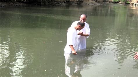 Jordan River Baptism Service Youtube