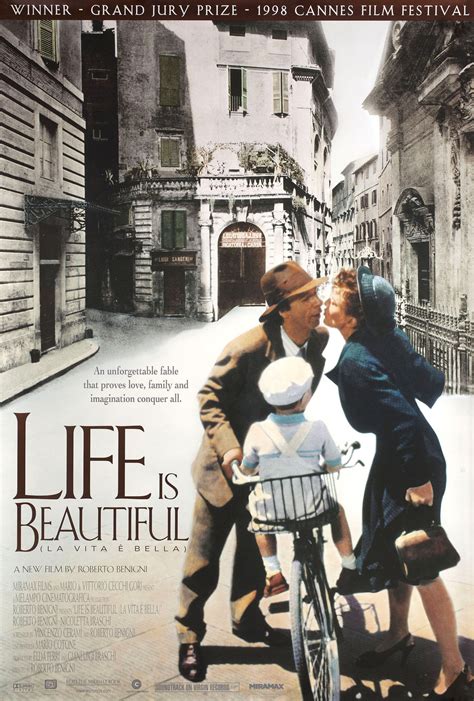 Life Is Beautiful Original 1998 U.S. One Sheet Movie Poster ...