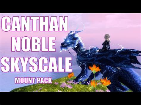 Gw Canthan Noble Skyscale Mount Skin Pack Guild Wars End Of