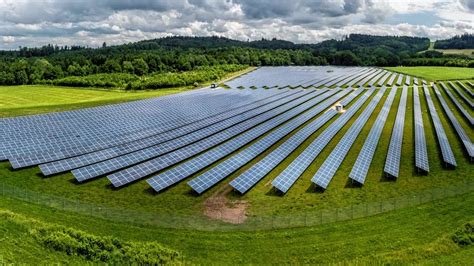 Photovoltaik Strom Vom Feld Stadt Aalen