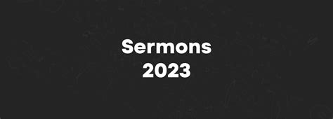 Sermons 2023 | South Bay SDA Church of Chattanooga