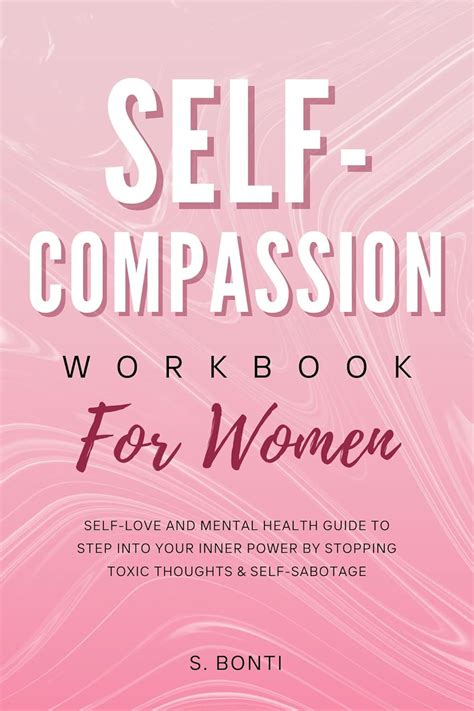 Self Compassion Workbook For Women Self Love And Mental