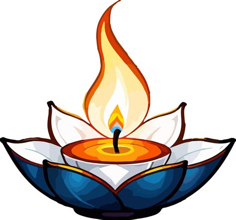 Diya Oil Lamp Clipart Ai Generative 33693077 Png