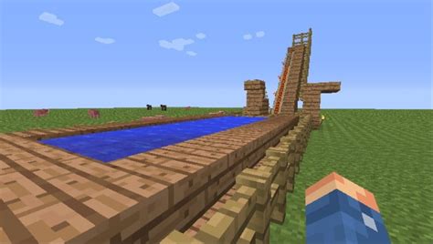 ᐅ Rutsche Ins Wasser In Minecraft Bauen Minecraft Bauideen De