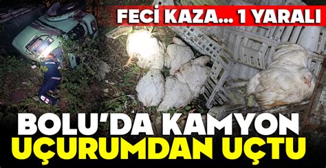 Bolu Da Fec Kaza Kamyon U Uruma Devr Ld Yarali Zg R Bolu