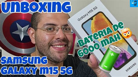 Unboxing E Primeiras Impress Es Samsung Galaxy M G Bateria De