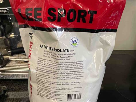 Lee Sport Whey Isolate Kalorien Neue Produkte Fddb