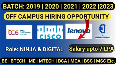 TCS CISCO OFF CAMPUS DRIVE 2022 OFF CAMPUS DRIVE FOR 2023 BATCH