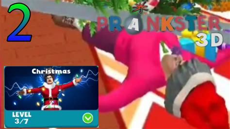 Prankster 3d Part 2 Level 1 To 3 Christmas Gameplay Youtube