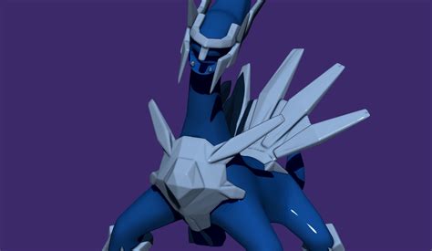 Free STL file Dialga - PKMN - Pokemon - dragon steel type - fan art ...