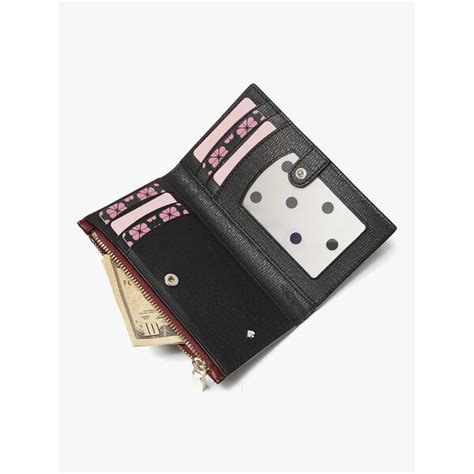 Disney X Kate Spade New York Minnie Mouse Small Slim Bifold Wallet Small Wallets Kate Spade