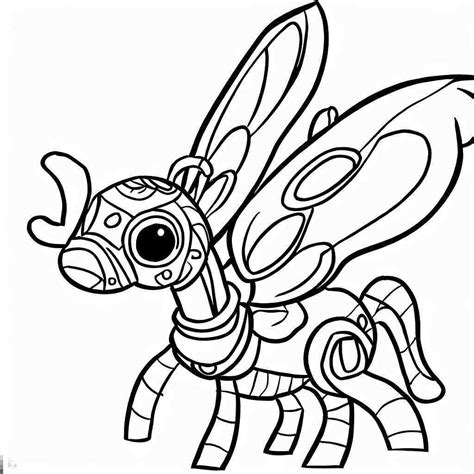 Dibujos De Alebrijes Para Colorear Faciles De Hacer Adelante