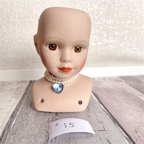 Porcelain Doll Heads Craft Planters Etsy