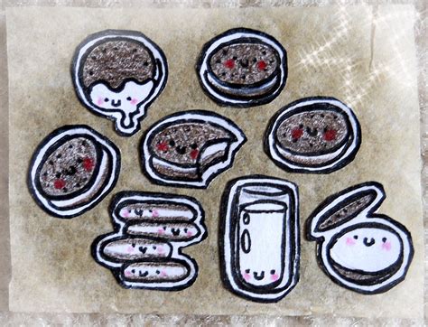 Oreo Stickers by piikachuu on DeviantArt