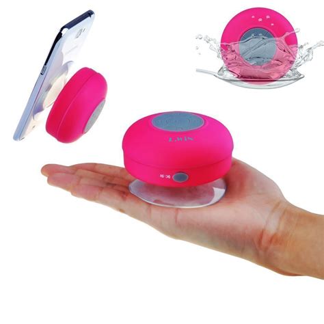 Waterproof Wireless Hand-free Shower Speaker for Bathroom,Beach