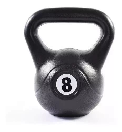 Pesa Rusa 8kg Negra Kettlebells