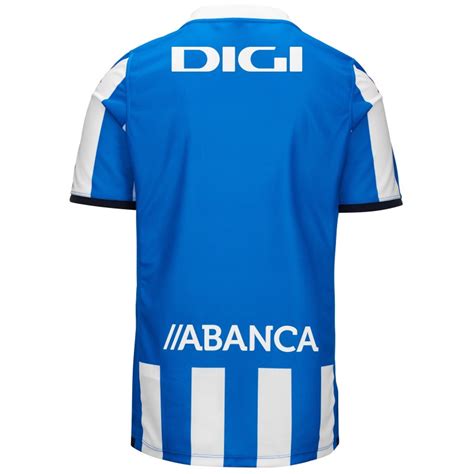 Camiseta Oficial Deportivo De La Coru A Equipaci N Junior