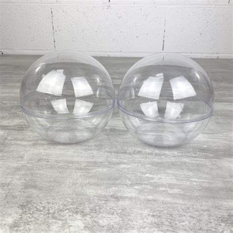 Boule En Plastique Transparente De Qualit Pour Loisirs Cr Atifs Et