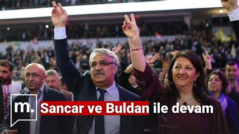 Hdp Ola An Kongresi Mithat Sancar Ve Pervin Buldan Yeniden E