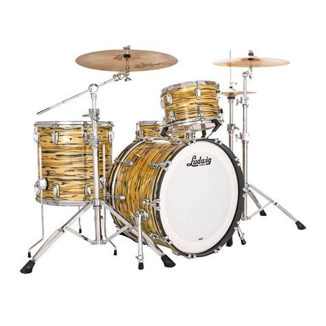 Ludwig Legacy Maple 3pc Drum Set Lemon Oyster Drum Center Of Portsmouth