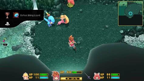 Secret Of Mana Defeat Biting Lizard YouTube