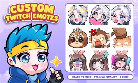 Create Custom Twitch Emotes And Sub Badges For Your Stream With Chibi