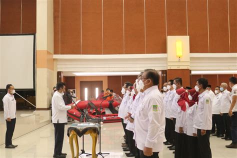 PELANTIKAN DEWAN KEHORMATAN DAN PENGURUS PMI KABUPATEN BEKASI MASA