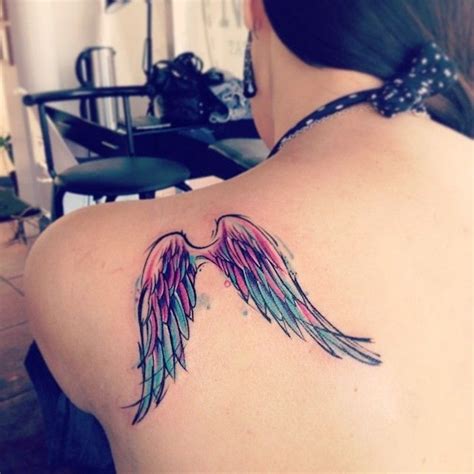 Ripped Fairy Wings Tattoo