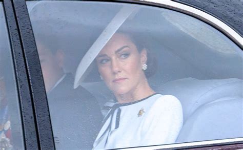 Kate Middleton Reaparece P Blicamente En El Trooping The Colour