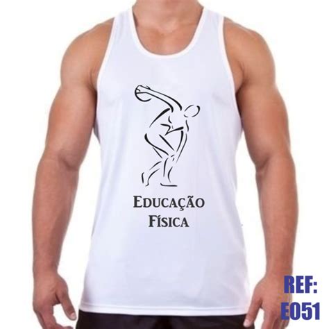 Camiseta Regata Educação Física Elo7 Produtos Especiais