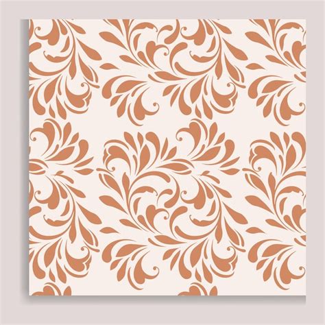 Premium Vector Seamless Floral Pattern Vector Illustration