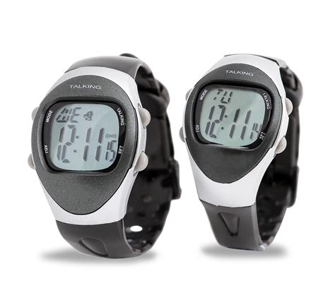 Digital Talking Wristwatch See And Hear The Time All The Time