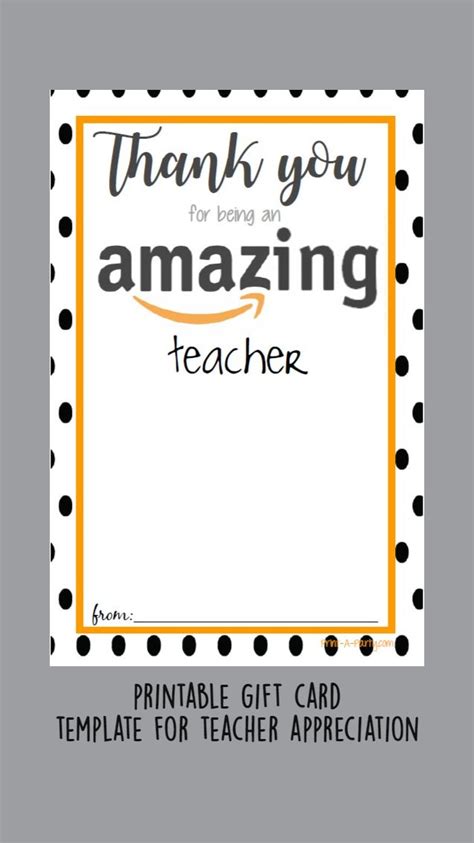 Teacher Appreciation Gift Ideas - Printable Gifts for Teachers