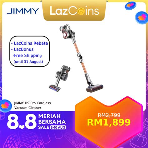 JIMMY H9 Pro Cordless Vacuum Cleaner | Lazada